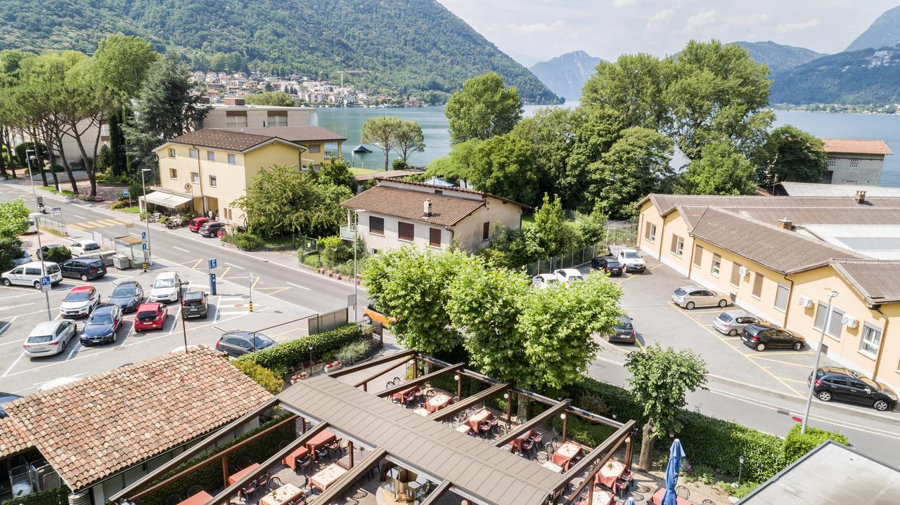 Albergo Ristorante Svizzero Capolago Exterior foto